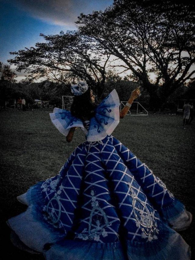 Brother Made A Prom Dress For His Sister (17 pics)
