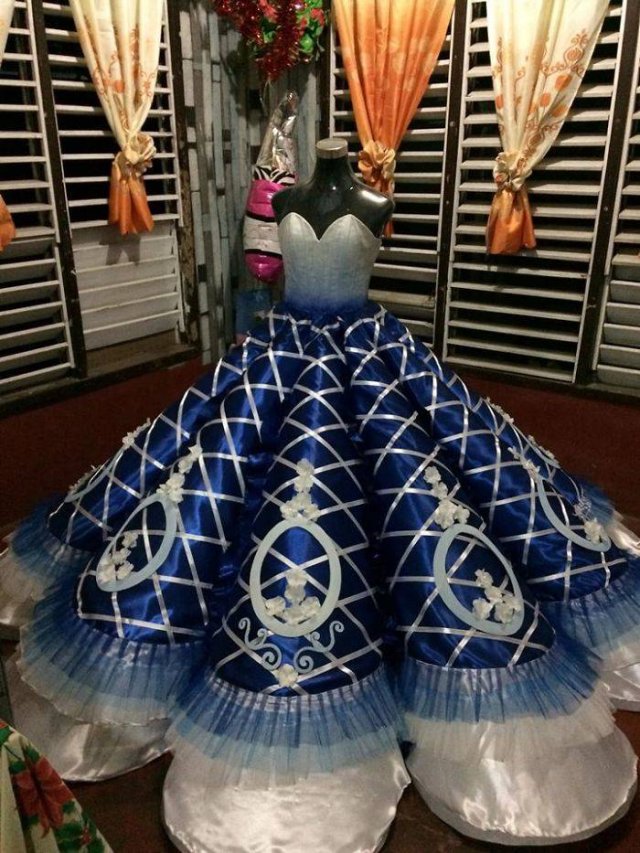 Brother Made A Prom Dress For His Sister (17 pics)