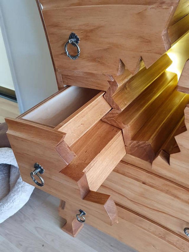 Retired Woodworker Creates Amazing Furniture (18 pics)