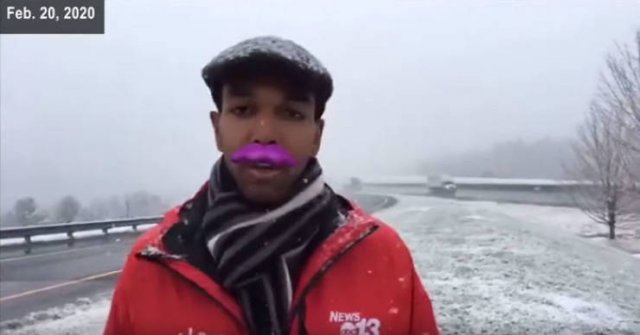 When TV Reporter Had His Facebook Filters On During A Live Report (20 pics)