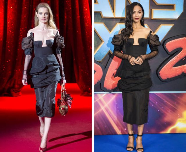 Celebrities Vs. Models: Same Outfits (20 pics) Celebrities Vs. Models: Same Outfits (20 pics)