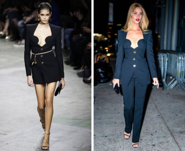 Celebrities Vs. Models: Same Outfits (20 pics) Celebrities Vs. Models: Same Outfits (20 pics)