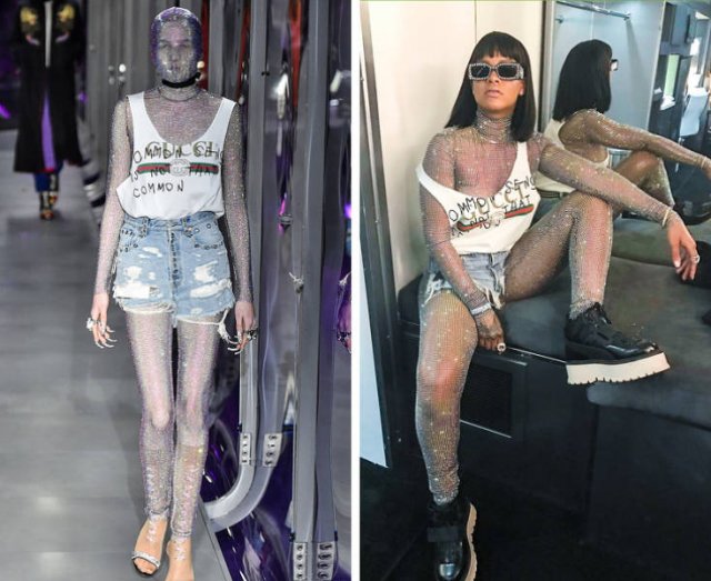 Celebrities Vs. Models: Same Outfits (20 pics) Celebrities Vs. Models: Same Outfits (20 pics)