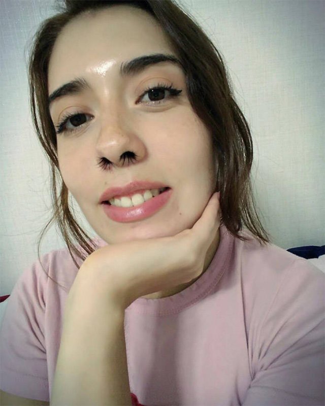 Nostril Hair Extension (21 pics)