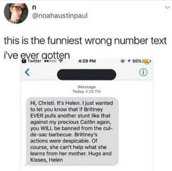 Wrong Number Texts (18 pics)