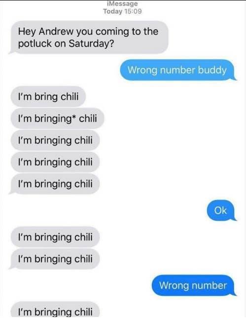 Wrong Number Texts (18 pics)