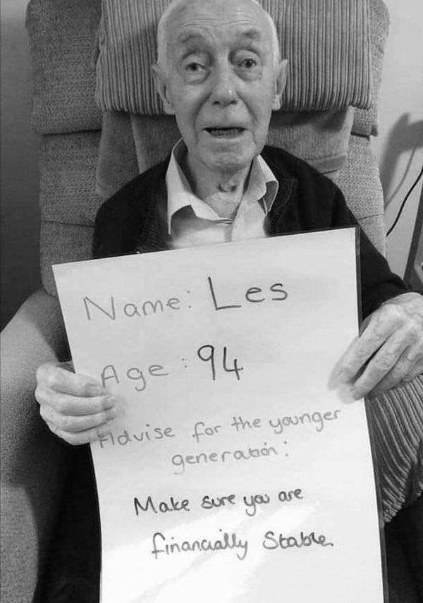 Old People Share Advices For Younger Generations (26 pics)