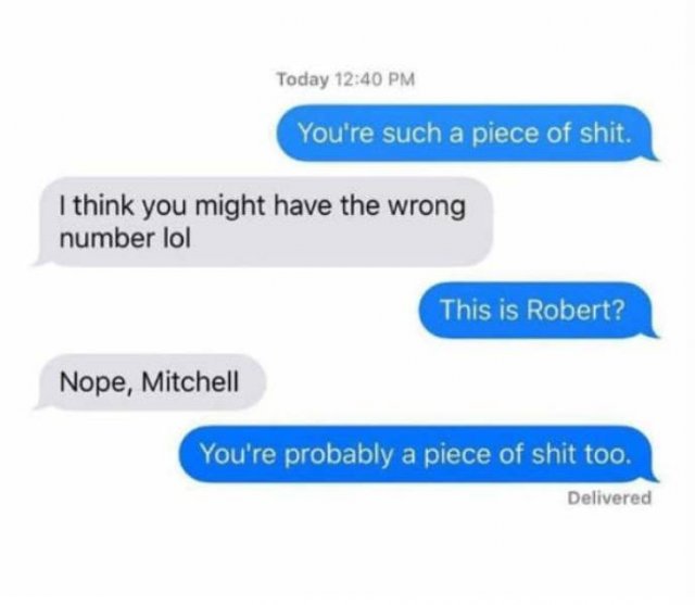 Wrong Number Texts (18 pics)