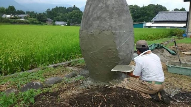 Japanese Elderly Couple Created A Real-Life Totoro Bus Stop (31 pics)