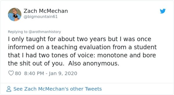 Teachers Share Insane Course Evaluations (17 pics)