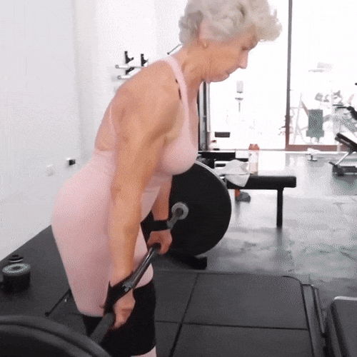 Then And Now: Granny Transformed Her Body (24 pics)