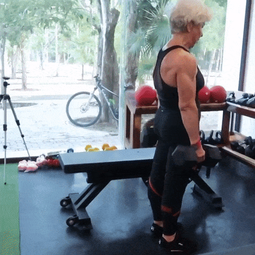 Then And Now: Granny Transformed Her Body (24 pics)