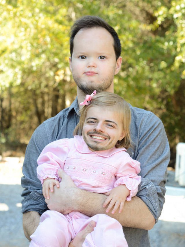 Creepy Baby Faceswaps (21 pics)