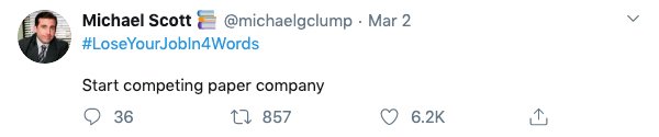 #LoseYourJobIn4Words Tweets (25 pics)