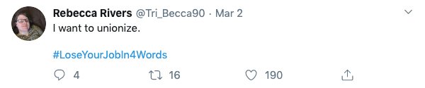 #LoseYourJobIn4Words Tweets (25 pics)