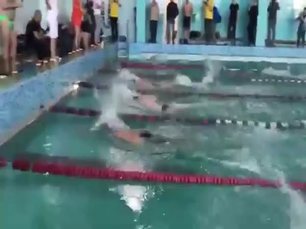 Unusual Swimming Competition