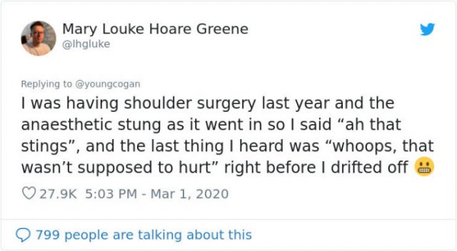 People Share Their Anesthesia Experience (61 pics)