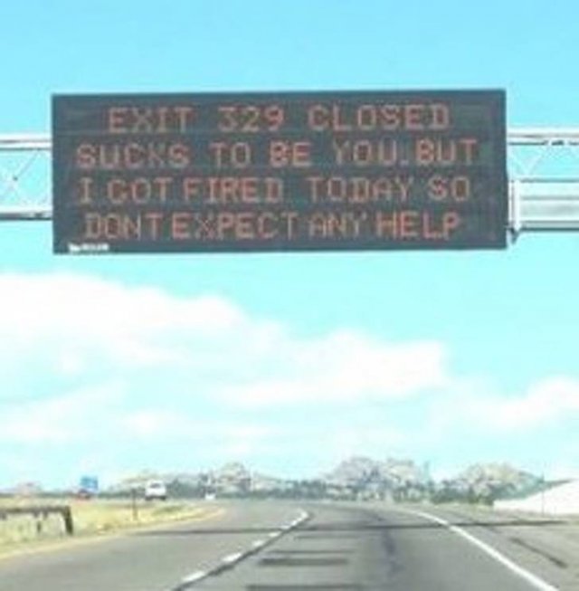 Unusual Ways To Leave Your Job (17 pics) Unusual Ways To Leave Your Job (17 pics)