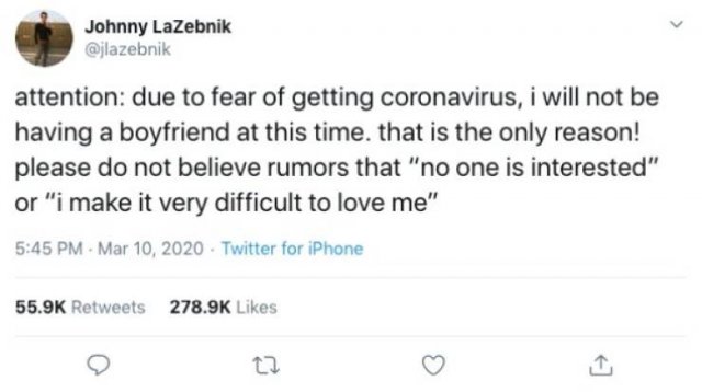 Quarantine Dating Tweets (17 pics)