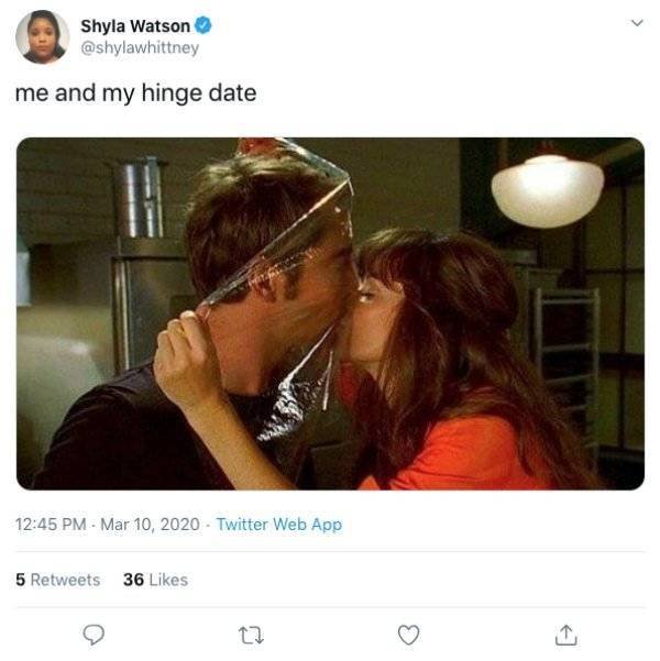 Quarantine Dating Tweets (17 pics)