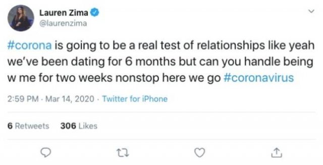 Quarantine Dating Tweets (17 pics)