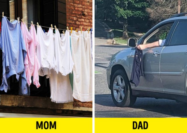 Dads Vs Moms (20 pics)