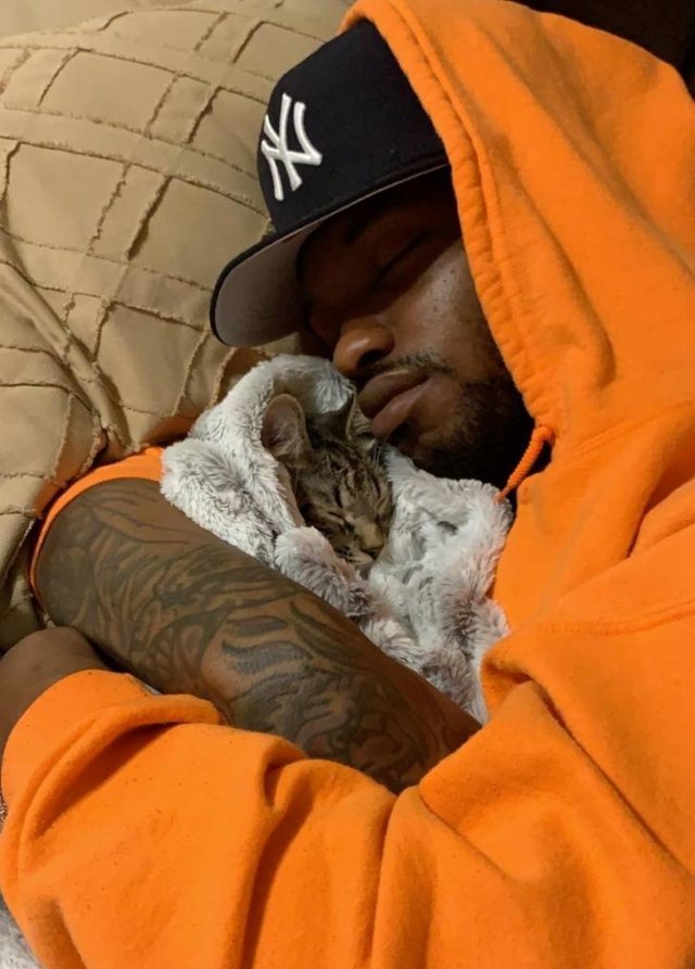 Men Who Didn't Want To Have Pets (20 pics)