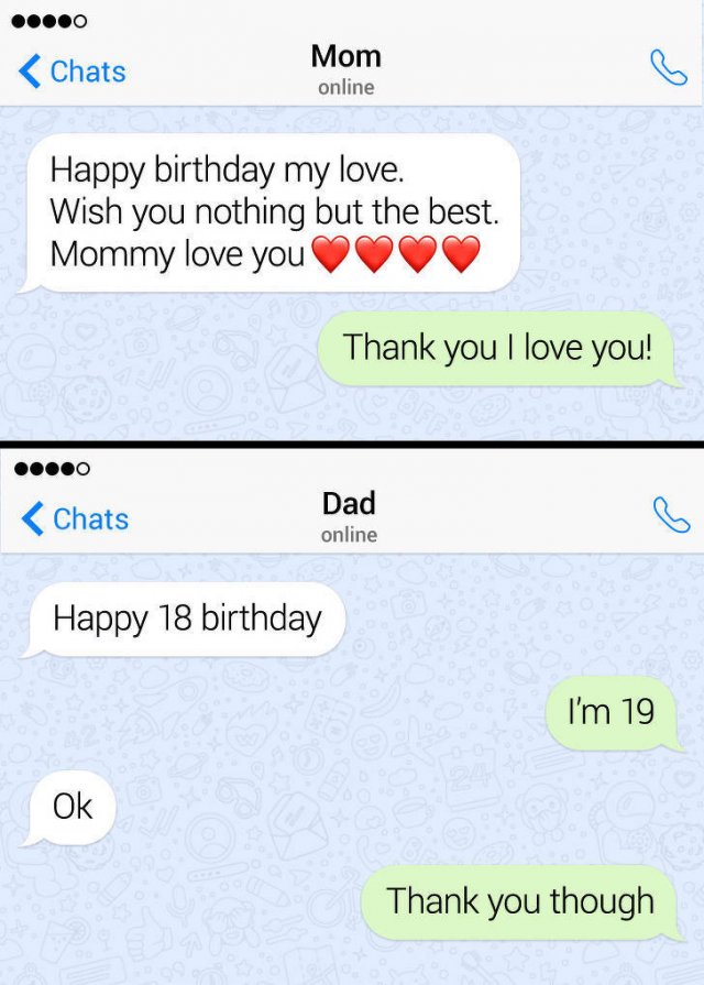 Dads Vs Moms (20 pics)