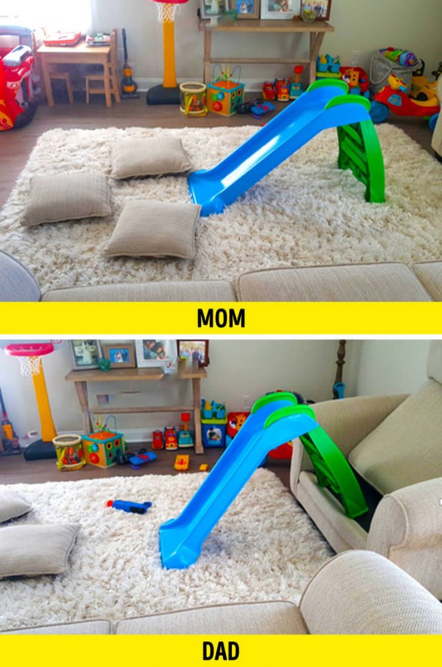 Dads Vs Moms (20 pics)