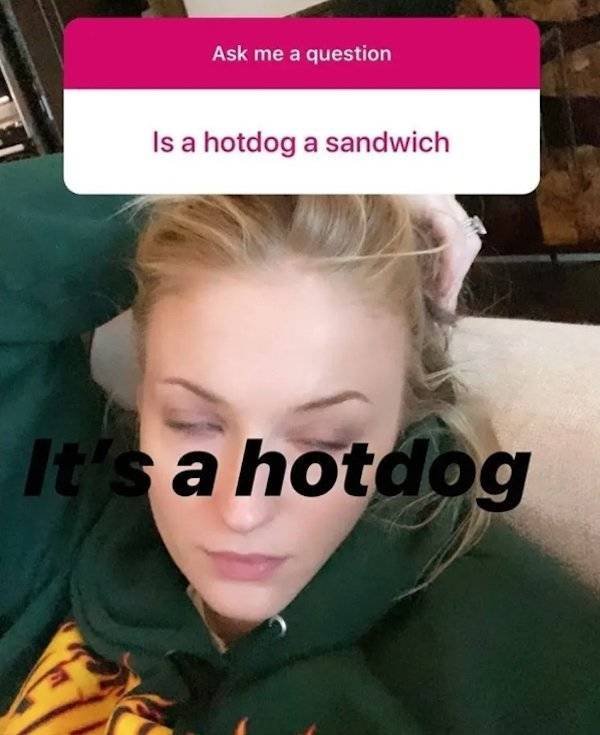 Sophie Turner Answers Questions In Instagram (23 pics)