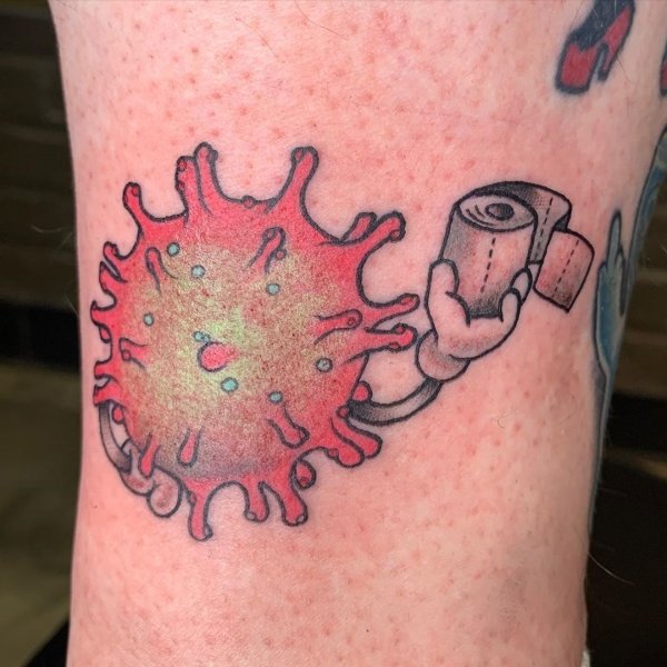 Coronavirus Tattoos (26 pics)