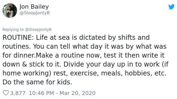 Former Submariner Shares Sanity Tips During Isolation (12 pics)