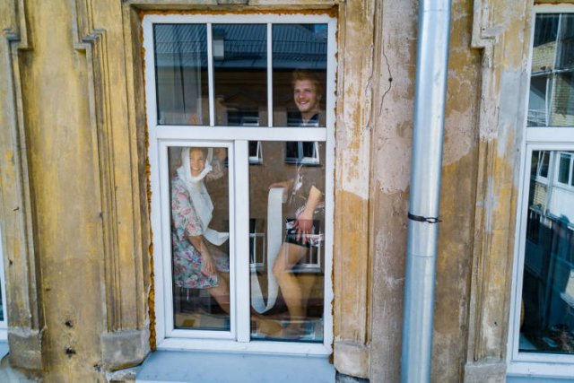 Drone Photos From Quarantined Lithuania (16 pics)