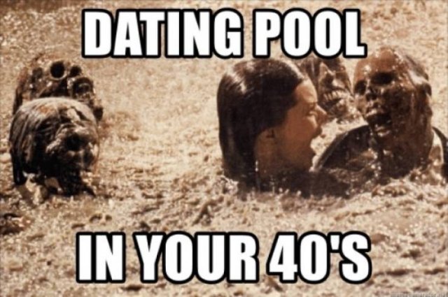 dating pool after 35 meme