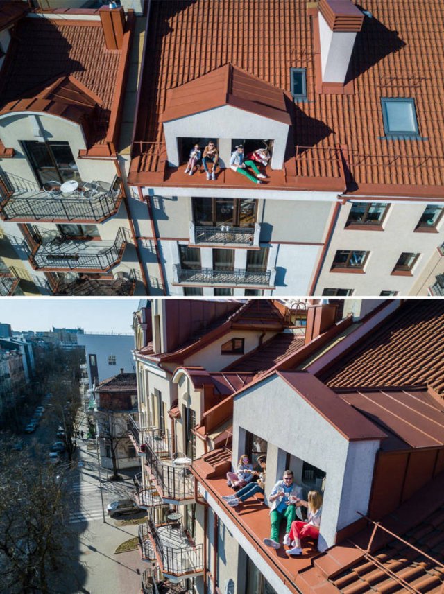 Drone Photos From Quarantined Lithuania (16 pics)