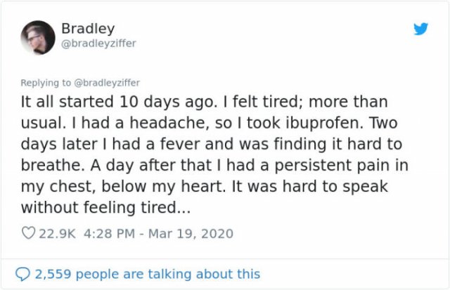 Guy Shares His Experience Of Coronavirus (20 pics)