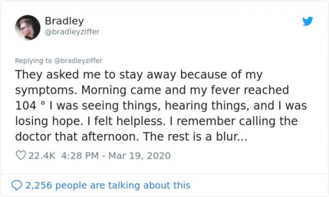 Guy Shares His Experience Of Coronavirus (20 pics)