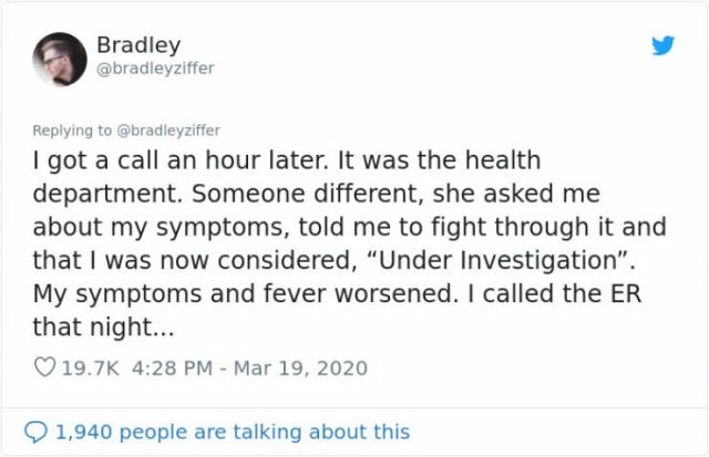 Guy Shares His Experience Of Coronavirus (20 pics)