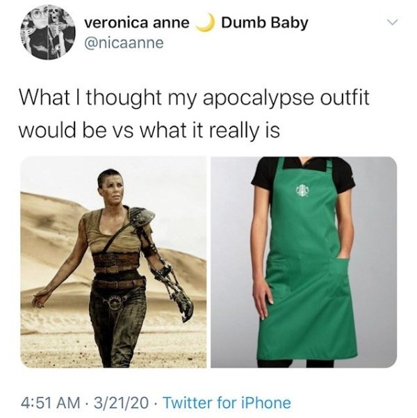 Apocalypse Outfits: Expectation Vs Reality (27 pics)