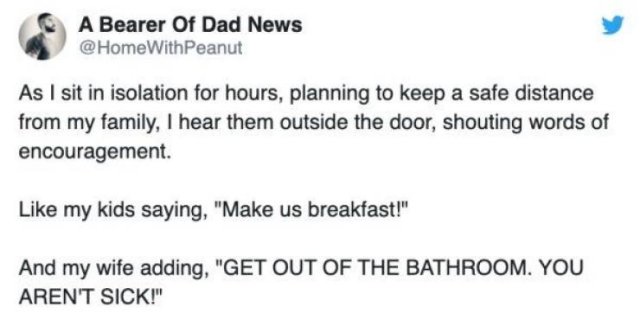 Quarantined Married Life Tweets (24 pics)