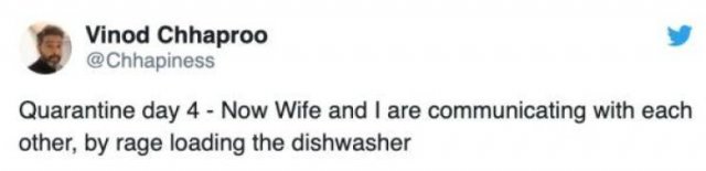 Quarantined Married Life Tweets (24 pics)