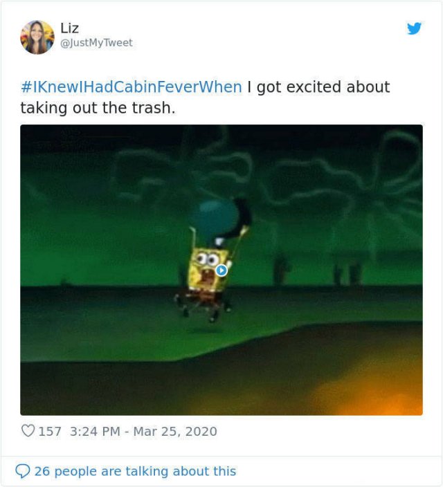 #IKnewIHadCabinFeverWhen Tweets (30 pics)