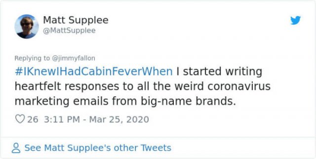 #IKnewIHadCabinFeverWhen Tweets (30 pics)