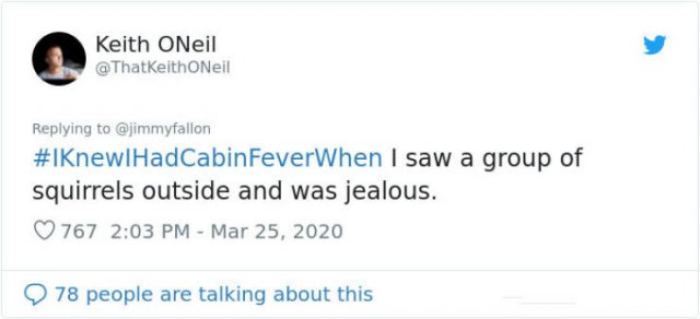#IKnewIHadCabinFeverWhen Tweets (30 pics)