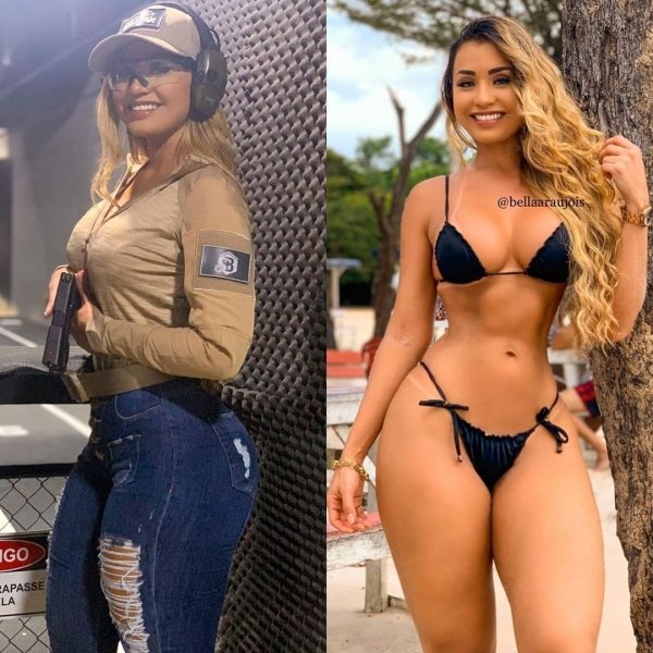Girls With And Without Uniform (30 pics)