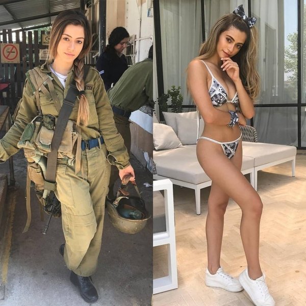 Girls With And Without Uniform (30 pics)