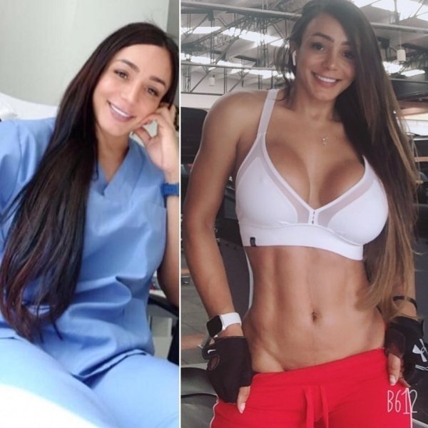 Girls With And Without Uniform (30 pics)
