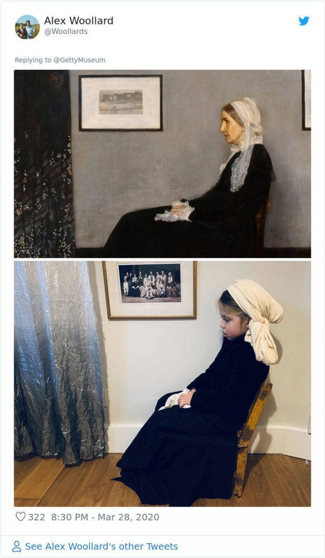 Reproduce Art At Home Challenge (34 pics)