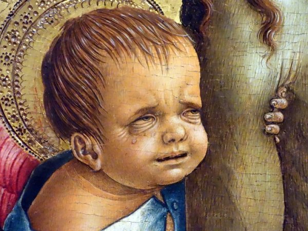 Creepy Medieval Paintings Of Babies And Animals (21 pics)