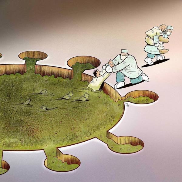 Iranian Artist Shows The Importance Of Doctors Who Fight Against Coronavirus (29 pics)